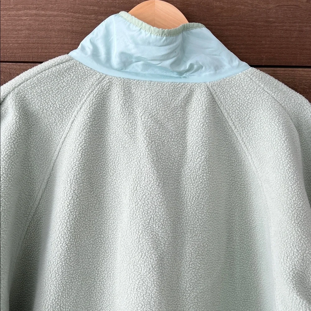 ZYIA Active Women's Heidi Fleece Jacket in Light Green Teal - Picture 8 of 9